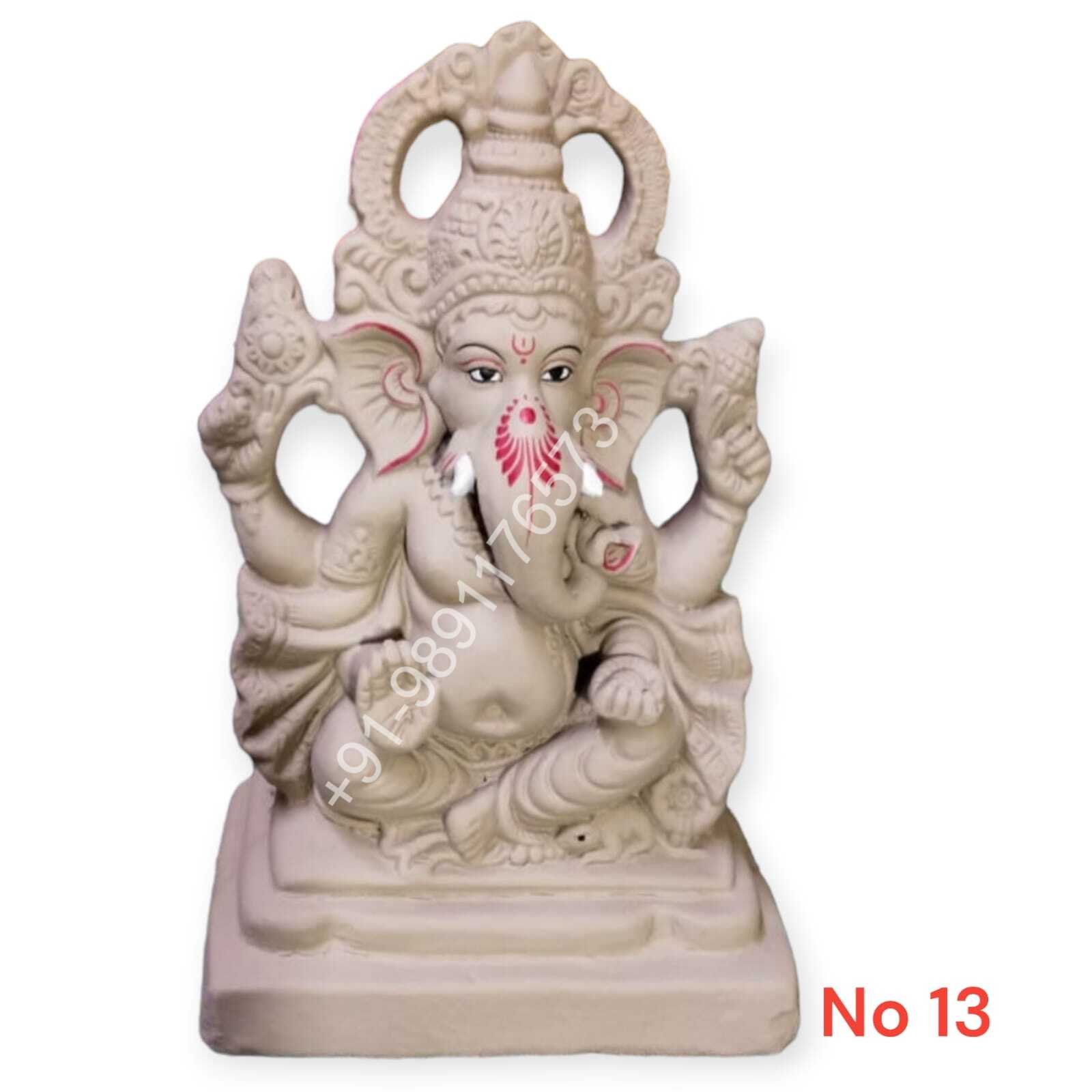 Clay Ganesha Statue